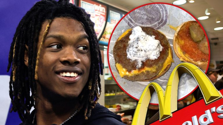 NFL’s Jameson Williams Tops McDonald’s Burger W/ McFlurry, Sends Fans Into Frenzy