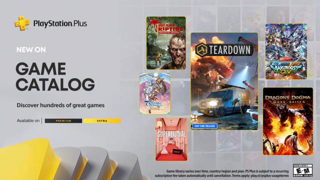 PlayStation Plus Game Catalog and Classics for November 2023 Launched