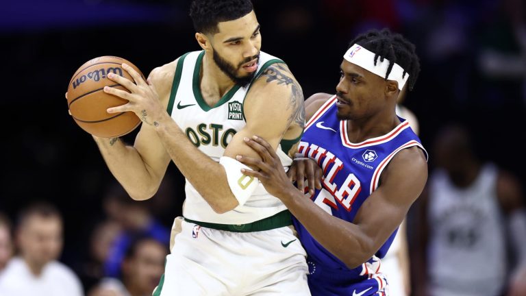 Jayson Tatum, Celtics Excite NBA Followers After Safe vs. Joel Embiid, 76ers With out Brown
