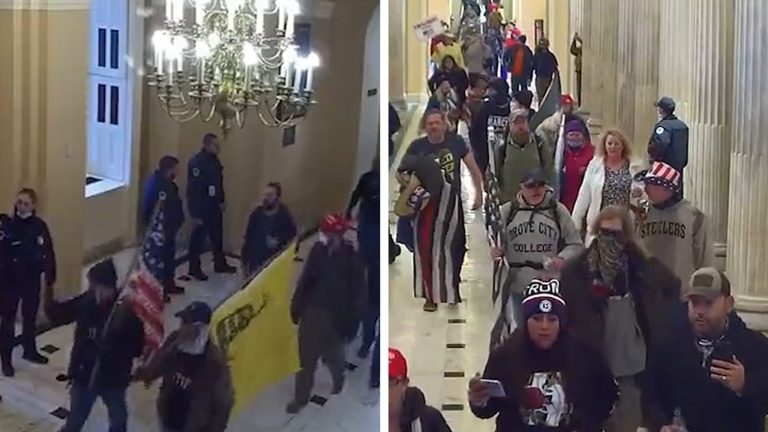 Residence Speaker Johnson Releases Jan. 6 Tapes of Protesters Strolling in Capitol