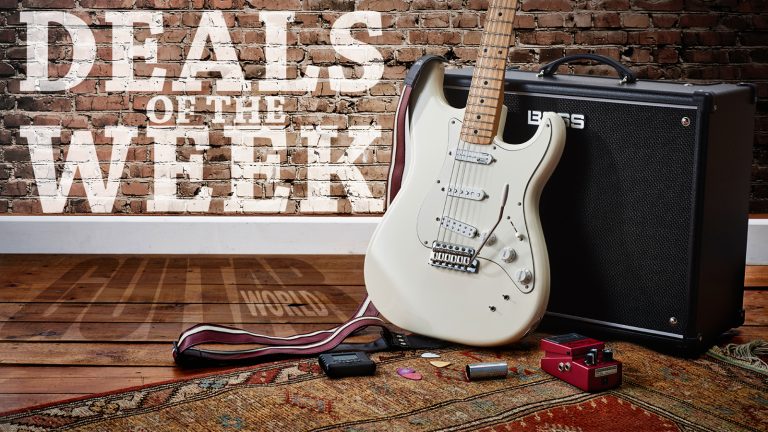 Guitar World provides of the week: put mountainous on guitar equipment with a stonking $700 off a Gibson and a huge $330 off a Fender