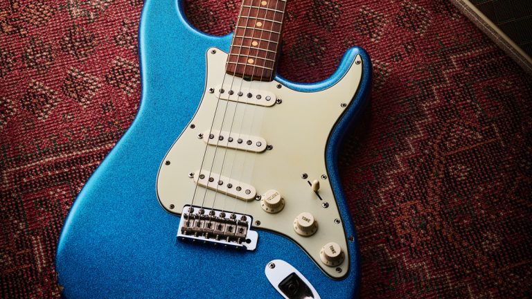 “Playing a guitar savor this back in 1963 must had been certainly thoughts-blowing”: Meet the 1963 Stratocaster with one amongst Fender’s rarest-ever finishes, Blue Metallic Flake