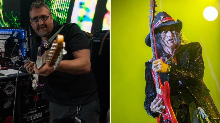 “I don’t know what it is, but something occurs to Joe when he picks up the 10-string B.C. Affluent Bich…”: Joe Perry tech Darren Hurst on helping the Aerosmith rock icon re-stare his tone