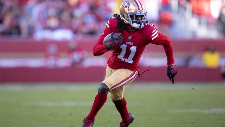 49ers’ Brandon Aiyuk unearths his listing of NFL’s prime huge receivers