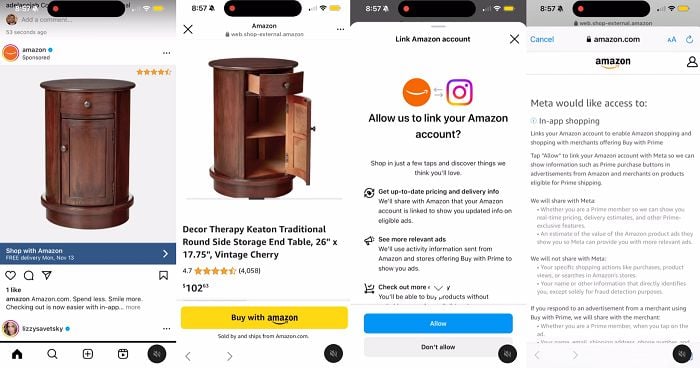 Meta Inks Recent Contend with Amazon to Facilitate Amazon Shopping on Facebook and IG