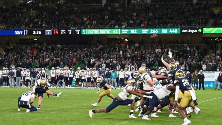 Navy’s kicker is lacking Saturday’s sport in opposition to UAB for a truly factual reason