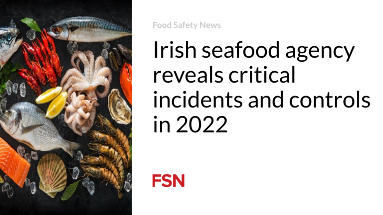 Irish seafood company finds serious incidents and controls in 2022